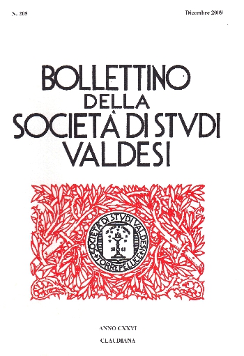 Indice Bollettino SSV  N. 205 - Dicembre 2009