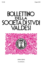 Indice Bollettino SSV  N. 206 - Giugno 2010