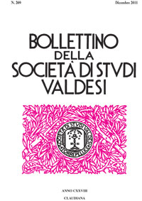 Indice Bollettino SSV  N. 209 - Dicembre 2011