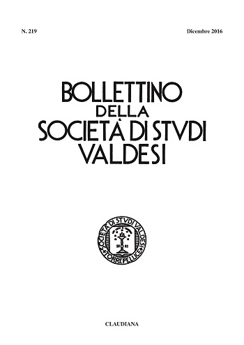 Indice Bollettino SSV  N. 219 - Dicembre 2016